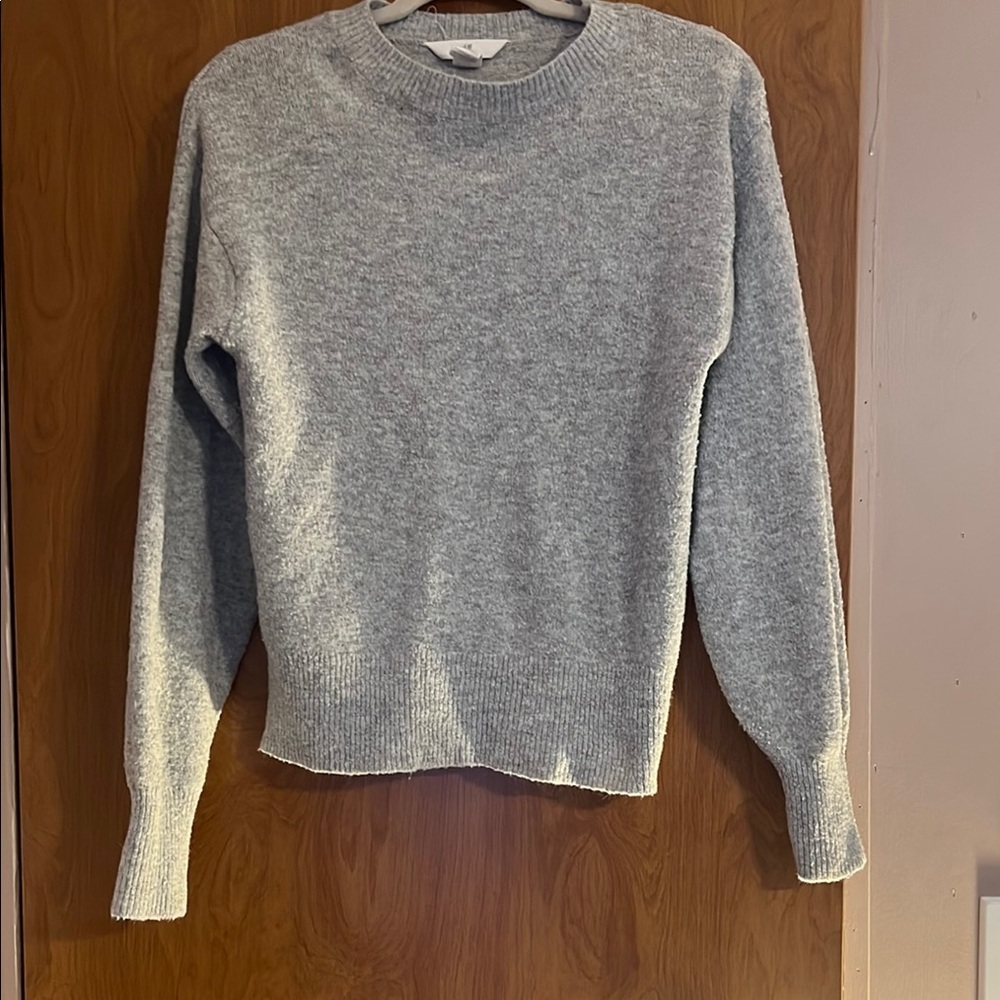 Gray Knit Sweater